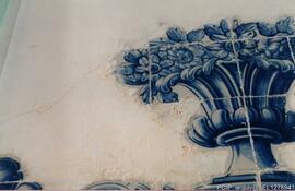 Intervenção de conservação e restauro (azulejo)
