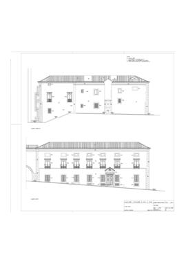 Remodelação e valorização do museu - telas finais: plantas, cortes e alçados (2009)