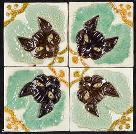 Painel de Azulejos - Gato