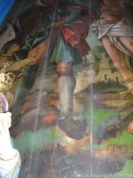 Pintura “Martírio de São Sebastião”