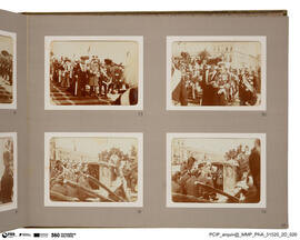 Álbum de fotografias das Viagens a Portugal da Rainha Alexandra e do Kayser Guilherme II