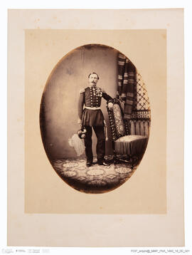 Álbum fotográfico - Álbum com fotografias de oficiais