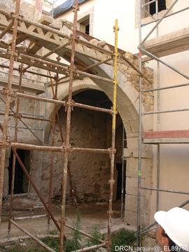 Obra de recuperação e reabilitação do Claustro do refeitório, noviciado e ala sul