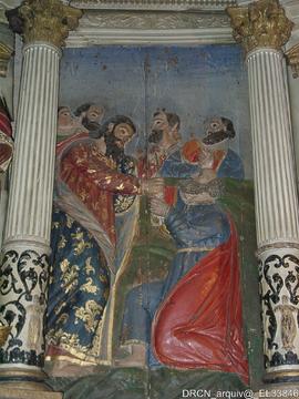 Retábulo absidíolo capela Evangelho