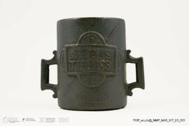 Medida-padrão de 1/2 quartilho