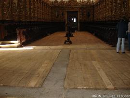 Trabalhos de conservação e restauro do coro