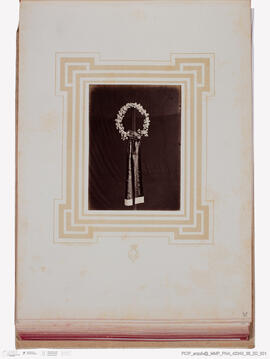 Álbum de fotografias morte rei Vítor Emanuel II