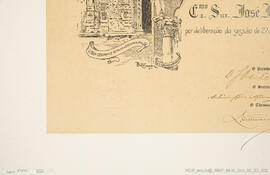 Diploma. Associação de Archeologos Portugueses. Sócio Efectivo