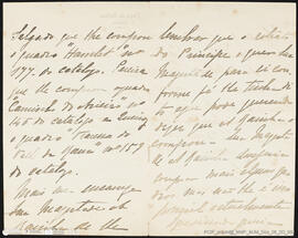Carta do Paço de Belém para José Malhoa