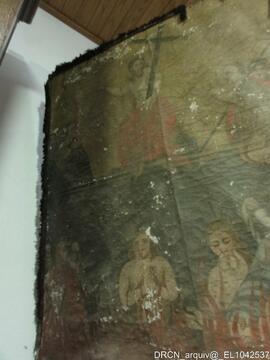 Estandarte processional “Almas do purgatório”