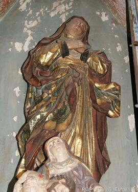 Fotografia do imovel: mobiliario. esculturas, pinturas, elementos arquitectonicos, portas, janelas.