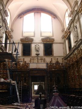 Coro – Conservação e restauro do cadeiral e espaldar