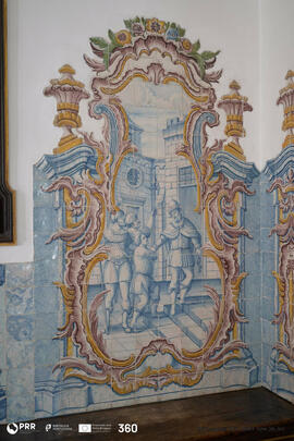 Painel de Azulejo Vida de José do Egipto 7º parede norte