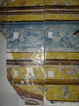 Painel azulejos claustro - Parede Norte