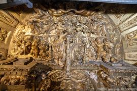 Nave, Alçado Norte,  Retábulo S. João Evangelista