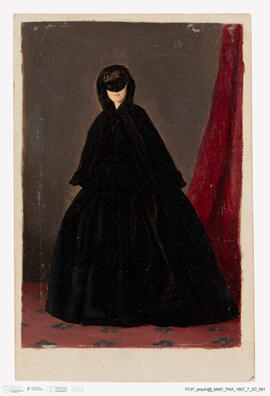 Álbum com fotografias do Baile de Máscaras de Carnaval de Fevereiro de 1865 no Paço Real da Ajuda