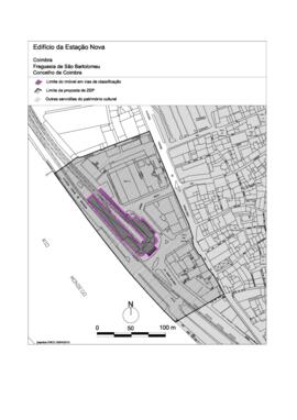 Planta - proposta da zona geral de proteção (2013)