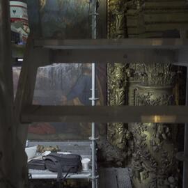 Pintura cavalete - talha