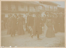 Álbum fotográfico - Passeios no Campo; saltos a cavalo; etc