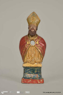 Busto Relicário de Santo Agostinho