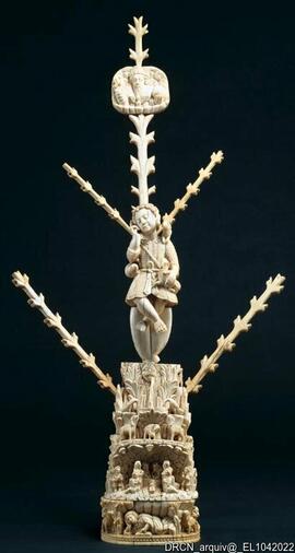 Escultura “Menino Jesus Bom Pastor”