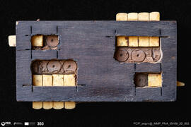 Marcador de pontuação para jogo de cartas