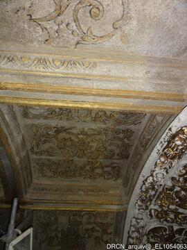 Abóbada de caixotões – Pintura mural
