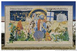 Painel azulejar