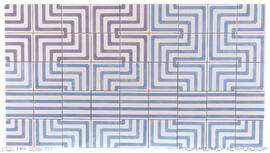 Secção do revestimento da estação dos Restauradores