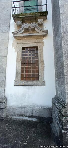 Alçado poente – Vão