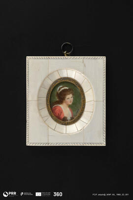 Busto de Lady Hamilton (Emma Hamilton) (Miniatura)