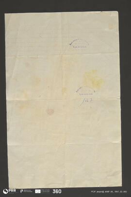 Autorização Real para o Convento das Chagas de Lamego