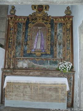 Retábulo - Cristo morto - Evangelho
