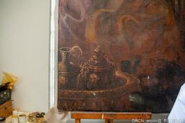 Atelier Porto Restauro, Nave, Tela Última Ceia, Pintura de cavalete