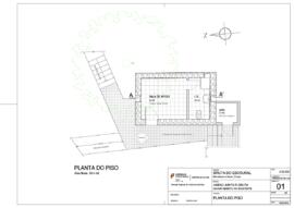 Levantamento do existente - alçados, cortes e plantas (2018)