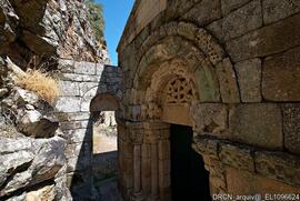 Alçado poente – Portal de entrada