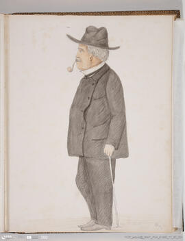 Caricatura de personagem desconhecida