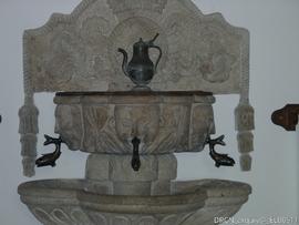 Imagem exposta no núcleo museológico da igreja