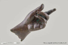 Fragmento de escultura - mão (Doação Bühler-Brockhaus)