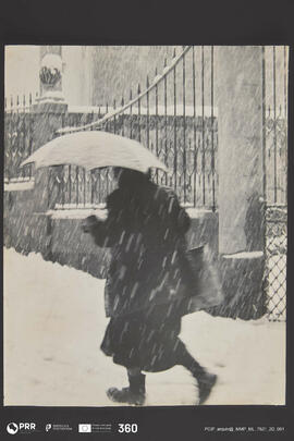 Caminhando sobre a neve