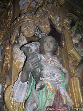 Retábulo de Nossa Senhora do Rosário – Pormenor