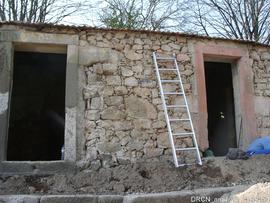 Acompanhamento da Intervenção de Obras - Casa do Guarda