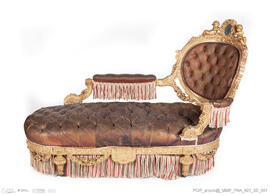 Chaise-longue/ conj. de 3 móveis de assento