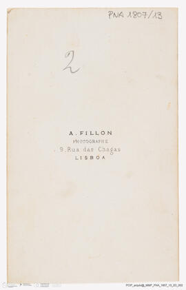 Álbum com fotografias do Baile de Máscaras de Carnaval de Fevereiro de 1865 no Paço Real da Ajuda