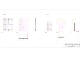 Projeto de execução das portas exteriores (2005)