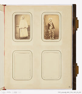 Álbum com fotografias do Baile de Máscaras de Carnaval de Fevereiro de 1865 no Paço Real da Ajuda