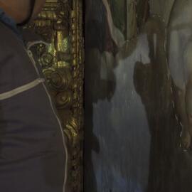 Pintura cavalete - talha