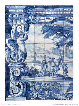 Painel de azulejos