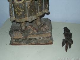 Escultura Santo- 1º piso-Museu