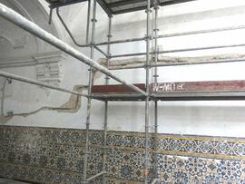 Painel de azulejo – Reboco